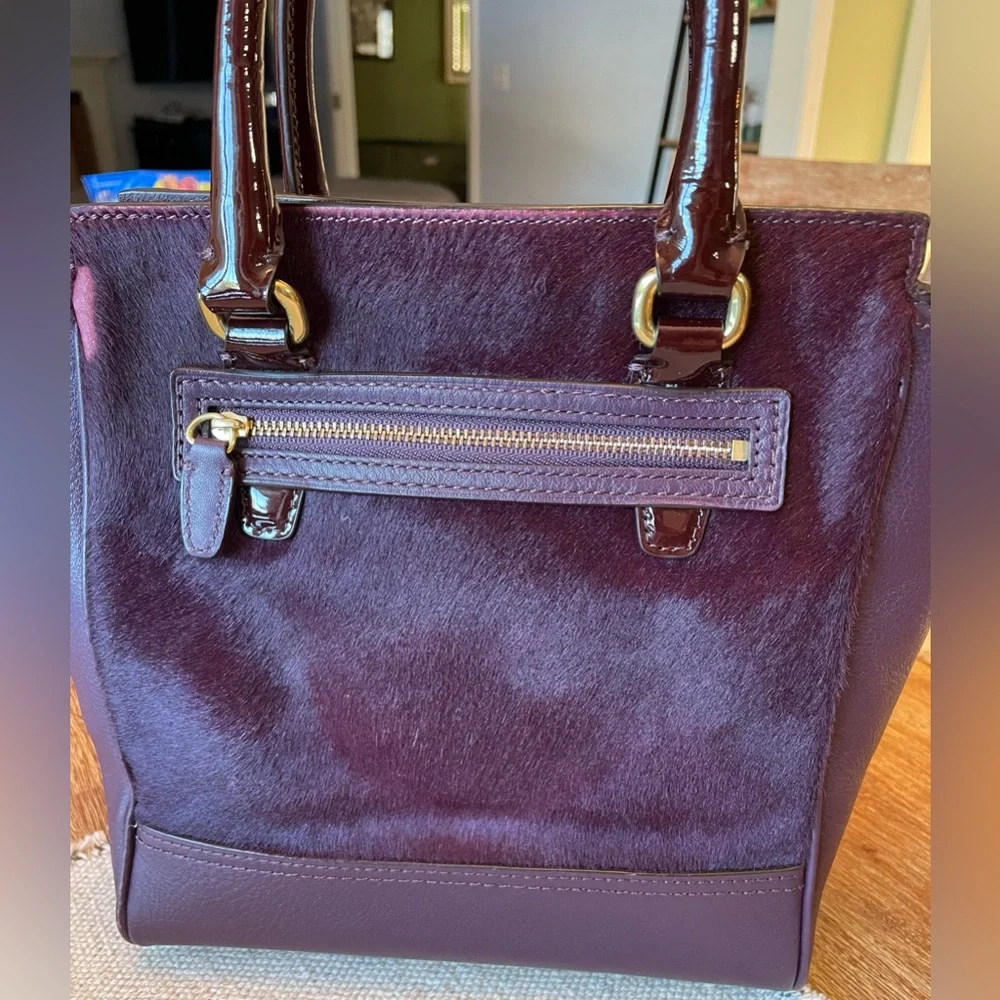 Coach Rare Calf Hair crossbody/satchel Bag - Picture 7 of 16